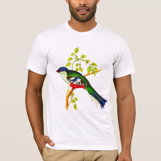 Kubaner Trogon T-Shirt (Vorderseite)