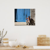 Kubaner und seine Zigarre Poster (Küche)