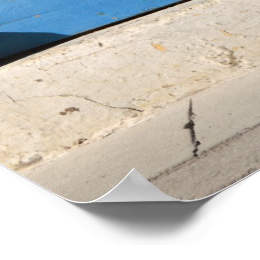 Kubaner und seine Zigarre Poster (Ecke)