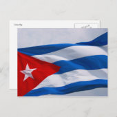 Kubanflagge Postkarte (Vorne/Hinten)