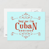 kubanisch postkarte (Vorne/Hinten)