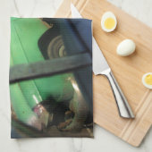 Kubanische Autoreflexion Geschirrtuch (Viertel Falte)