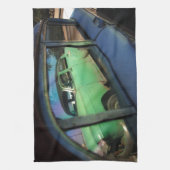 Kubanische Autoreflexion Geschirrtuch (Vertikal)