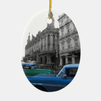 Kubanische Autos 1 Keramikornament