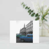 Kubanische Autos 1 Postkarte (Stehend Vorderseite)
