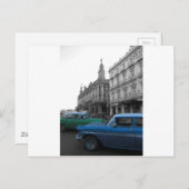 Kubanische Autos 1 Postkarte (Vorne/Hinten)