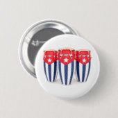Kubanische Congas Button (Vorne & Hinten)
