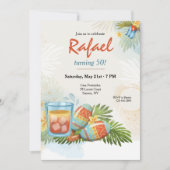 Kubanische Feier Einladung (Vorderseite)