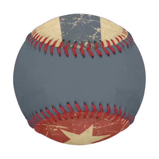 kubanische Flachflagge Baseball (Rückseite)