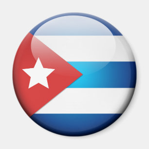 Kubanische Flagge 2.0 Magnet
