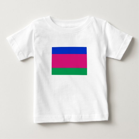 Kubanische Flagge Baby T-shirt (Vorderseite)