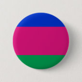 Kubanische Flagge Button (Vorderseite)