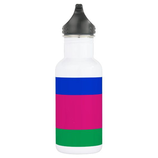 Kubanische Flagge Edelstahlflasche (Rechts)