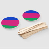 Kubanische Flagge Fächer (Non-assembled)