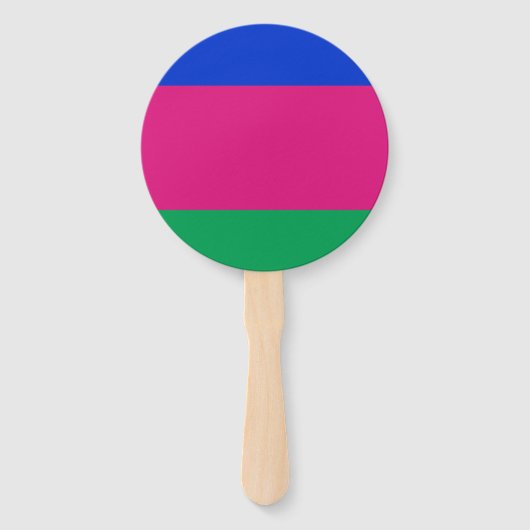 Kubanische Flagge Fächer (Vorderseite)