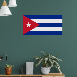kubanische Flagge, Havanna, Fidel Castro, Che Guev Poster