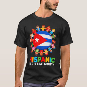 Kubanische Flagge Hispanic Heritage Month Kuba Jun T-Shirt