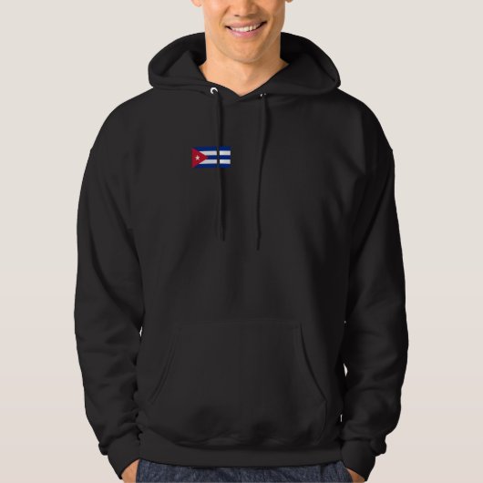 Kubanische Flagge Hoodie (Vorderseite)