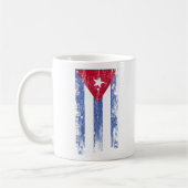 Kubanische Flagge Kaffeetasse (Links)