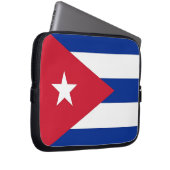 kubanische Flagge Laptop Sleeve (Vorne Rechts)