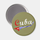 kubanische Flagge Magnet (Vorderseite/Rückseite)