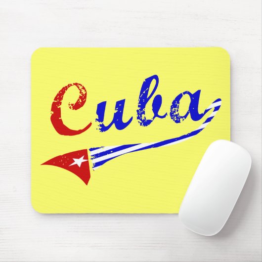 kubanische Flagge Mousepad (Mit Mouse)