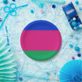 Kubanische Flagge Pappteller (Party)