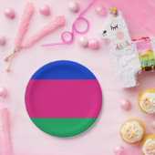 Kubanische Flagge Pappteller (Party)