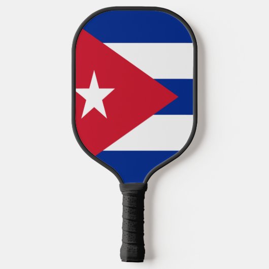 kubanische Flagge Pickleball Schläger (Rückseite)