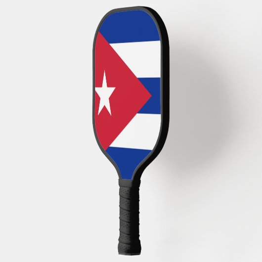 kubanische Flagge Pickleball Schläger (Links)