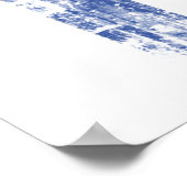 kubanische Flagge Poster (Ecke)