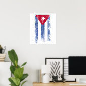 kubanische Flagge Poster (Heimbüro)
