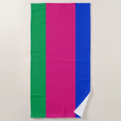 Kubanische Flagge Strandtuch (Vorderseite)