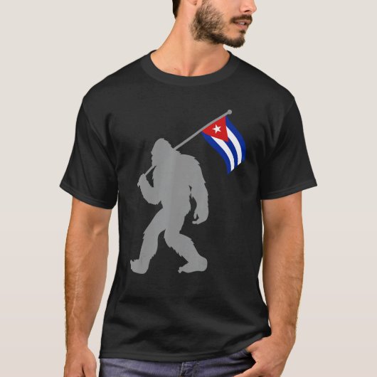 kubanische Flagge T-Shirt (Vorderseite)