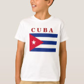 kubanische Flagge T-Shirt (Vorderseite)