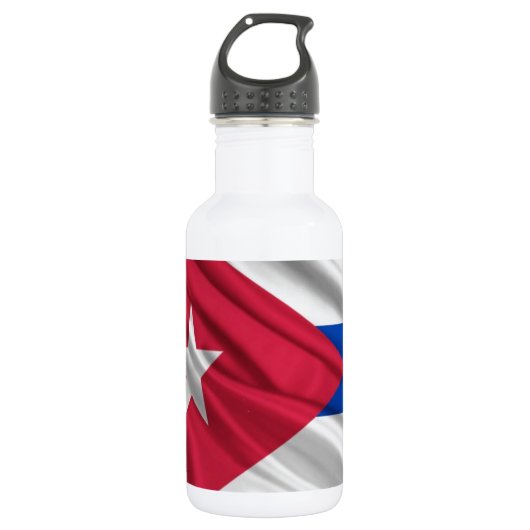 Kubanische Flagge Trinkflasche (Vorderseite)