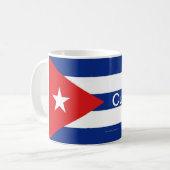 Kubanische Flaggen-Tasse Kaffeetasse (Vorderseite Links)