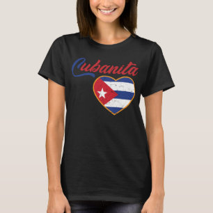 Kubanische Girls Kubanita kubanische Flagge Kubana T-Shirt