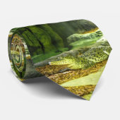 Kubanische Krokodile Krawatte (Gerollt)