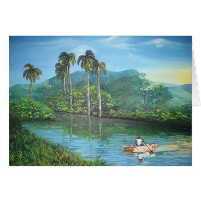 Kubanische Landschaft (Vorderseite (Horizontal))