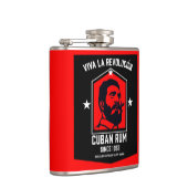 Kubanische Libre Rum Drinkers Revolution Flachmann (Rechts)