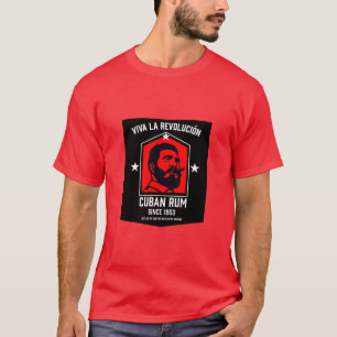 Kubanische Libre Rum Trinker Revolution T-Shirt