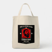 Kubanische Libre Rum Trinker Revolution  Tragetasche (Rückseite)