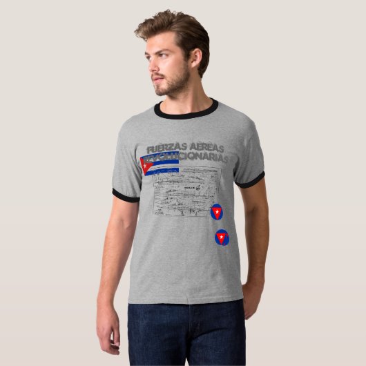 Kubanische Luftwaffe T-Shirt (Vorne ganz)