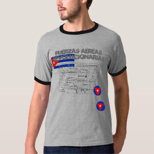 Kubanische Luftwaffe T-Shirt (Vorderseite)