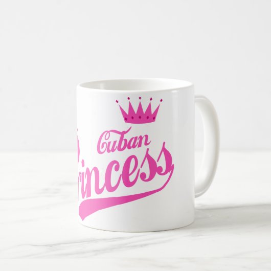 Kubanische Prinzessin Kaffeetasse (VorderseiteRechts)