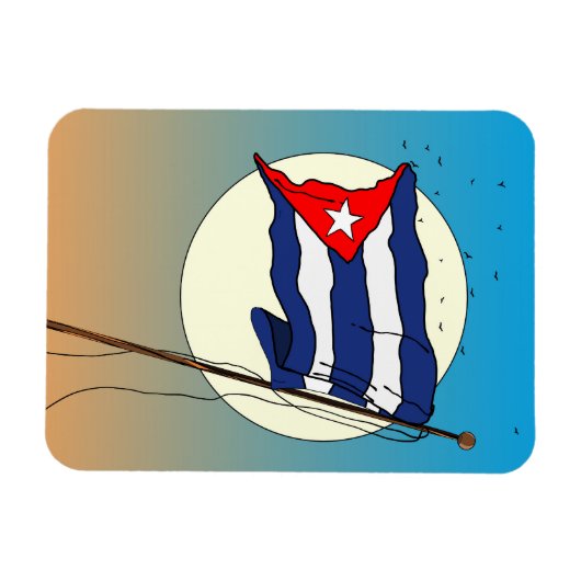 Kubanische Revolution! Magnet (Horizontal)