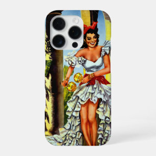 Kubanische Tänzerin Vintage Reise iPhone 16 Pro Hülle