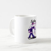 Kubanische Tasse Salsa (Vorderseite Links)