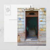 Kubanische Tür 2 Postkarte (Vorne/Hinten)
